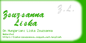 zsuzsanna liska business card